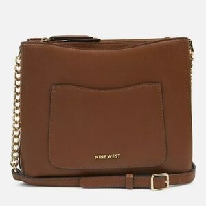 NWT Nine West Kensington Crossbody Cognac Bag
